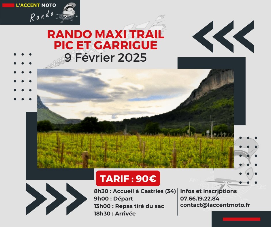 RANDO MAXI TRAIL – Pic et Garrigue