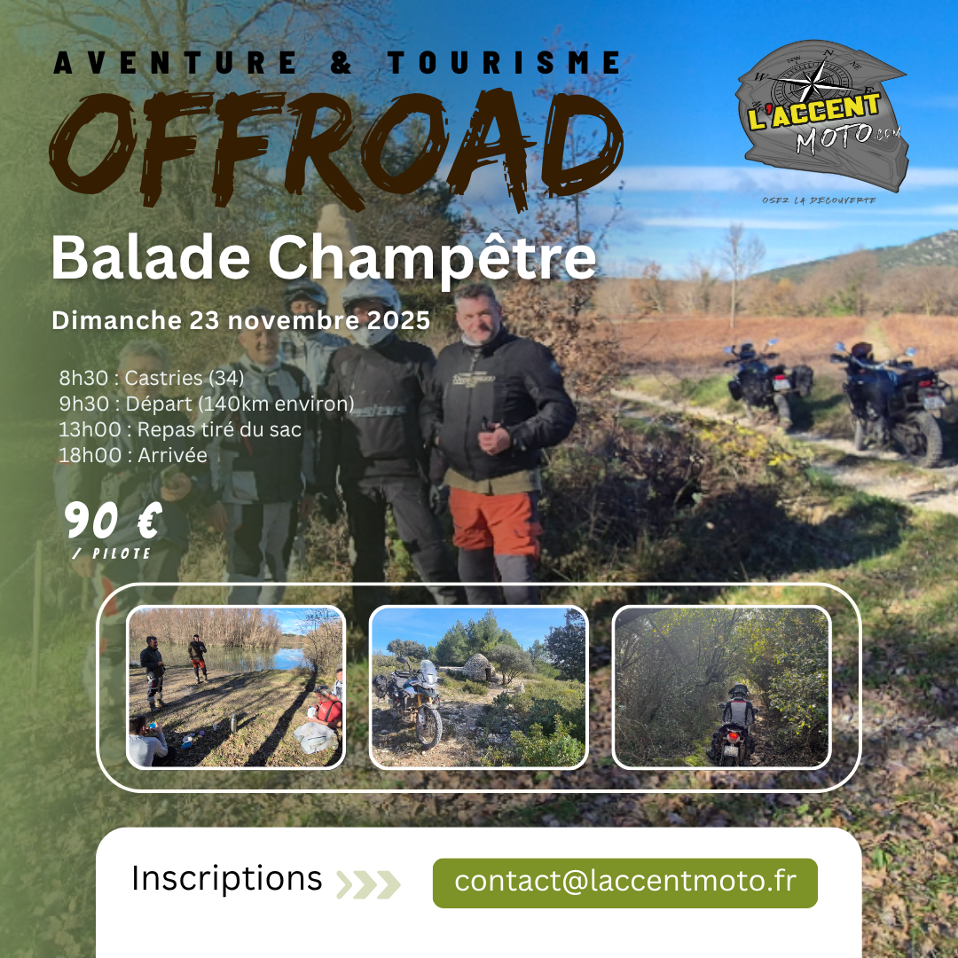 rando touristique offroAd – Balade Champêtre