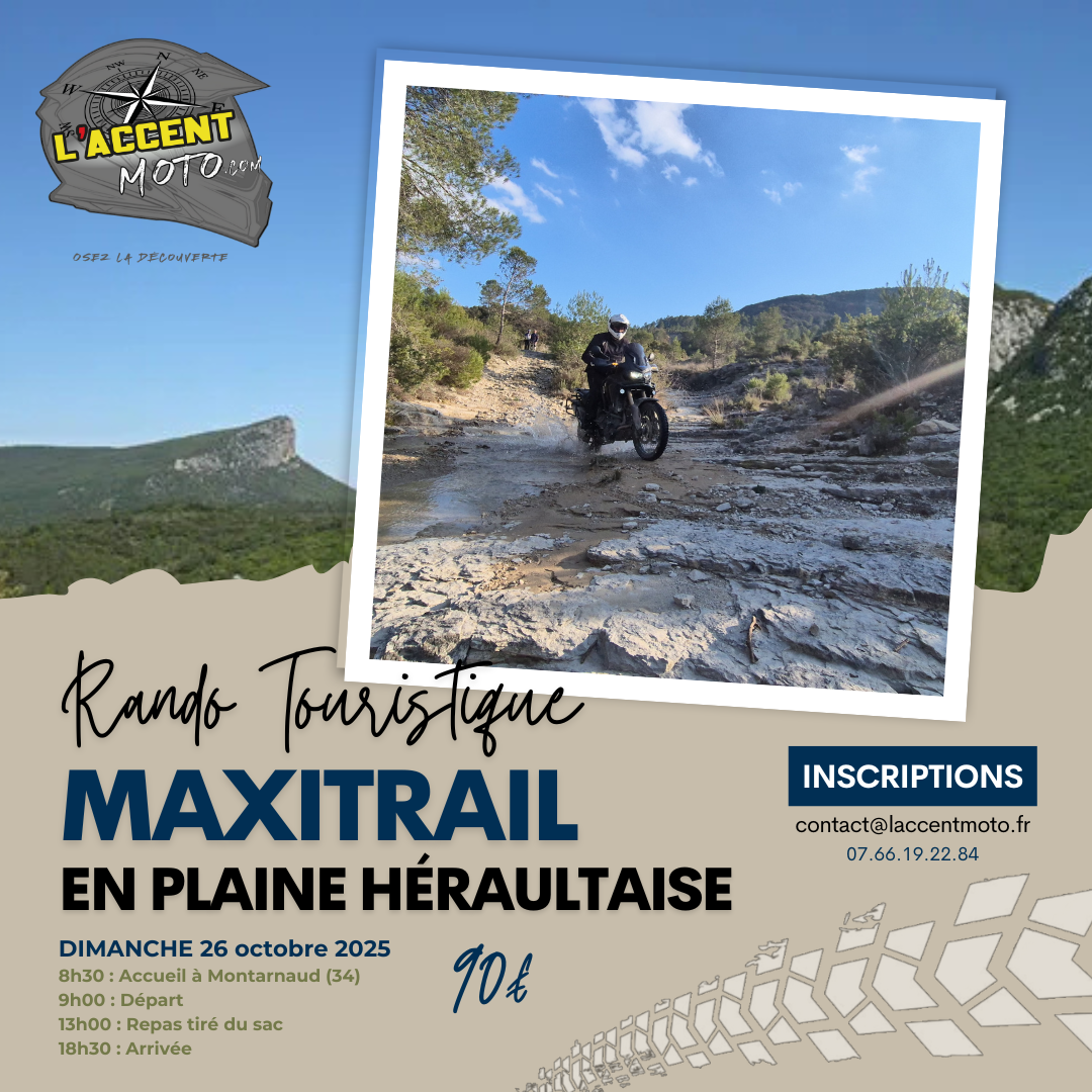 rando touristique offroAd – En plaine héraultaise