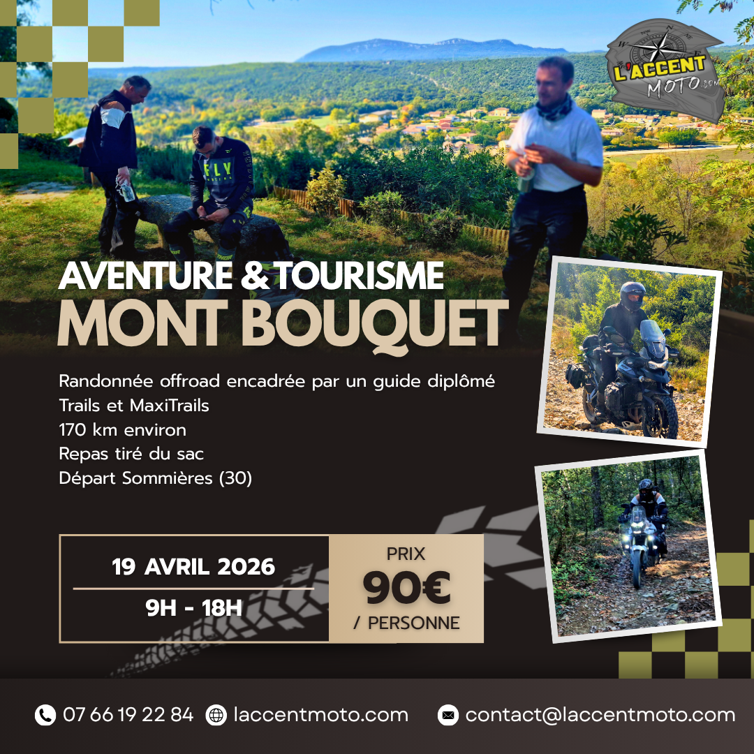 Rando touristique offroad – Mont Bouquet