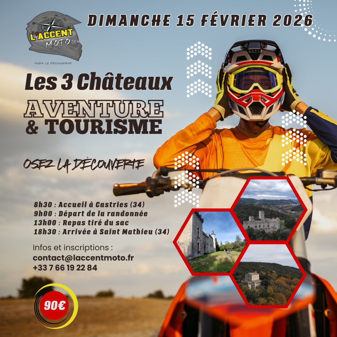 Rando Touristique Offroad – Les 3 Châteaux