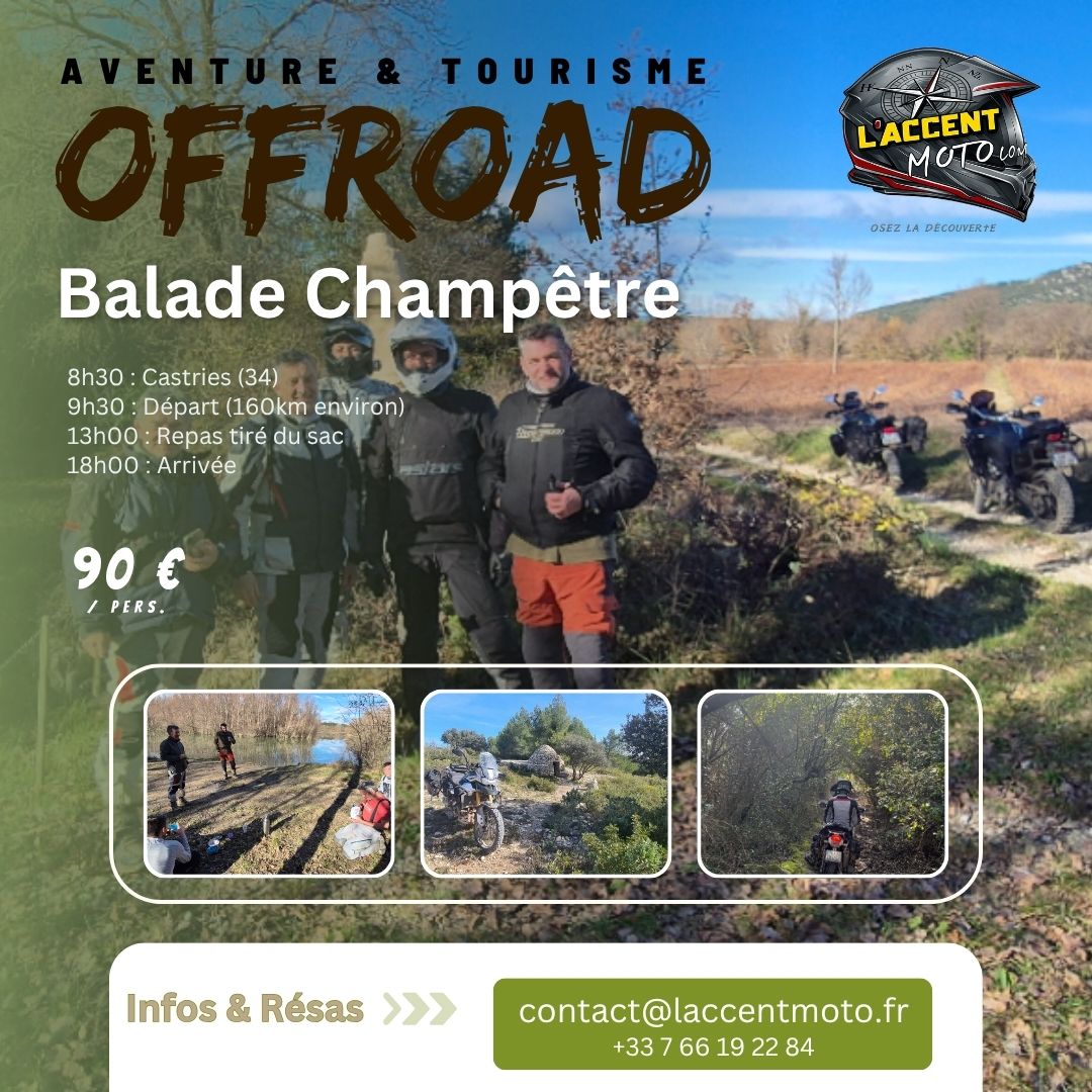 rando touristique offroAd – Balade Champêtre